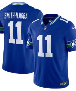 Jaxon Smith-Njigba Seattle Seahawks Nike Alternate Vapor F.U.S.E. Limited Jersey – Royal
