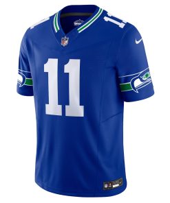 Alternative view of Jaxon Smith-Njigba Seattle Seahawks Nike Alternate Vapor F.U.S.E. Limited Jersey – Royal