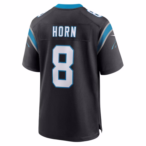 Jaycee Horn Carolina Panthers Nike Game Jersey – Black - Image 3