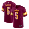 Jayden Daniels Washington Commanders Nike Player Game Jersey – Burgundy