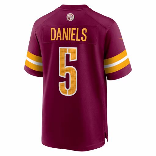 Jayden Daniels Washington Commanders Nike Player Game Jersey – Burgundy - Image 2
