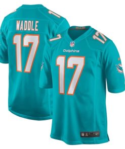 Jaylen Waddle Miami Dolphins Nike Game Player Jersey – Aqua