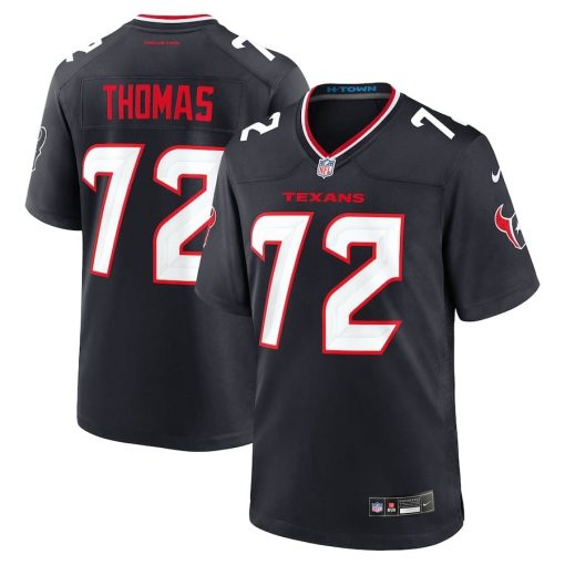 Jaylon Thomas Houston Texans Nike Team Game Jersey – Navy