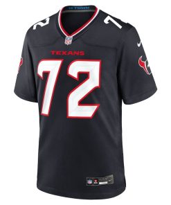 Alternative view of Jaylon Thomas Houston Texans Nike Team Game Jersey – Navy