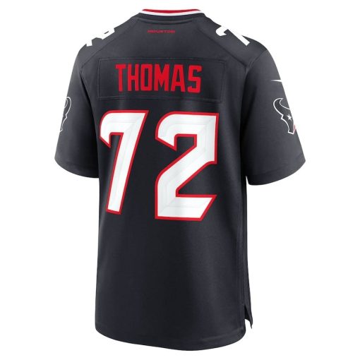 Jaylon Thomas Houston Texans Nike Team Game Jersey – Navy - Image 3