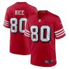 Jerry Rice San Francisco 49ers Nike Retired Alternate Game Jersey – Scarlet