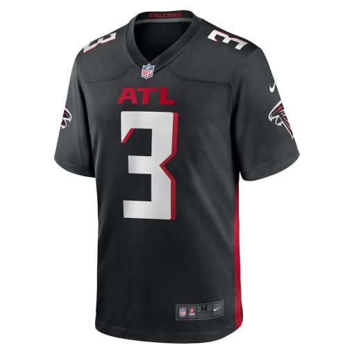 Jessie Bates III Atlanta Falcons Nike Game Player Jersey – Black - Image 2