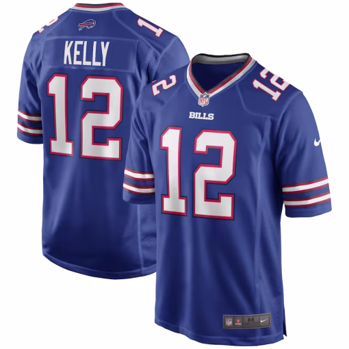 Jim Kelly Buffalo Bills Nike Game Retired Player Jersey – Royal