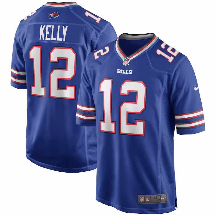 Jim Kelly Buffalo Bills Nike Game Retired Player Jersey – Royal