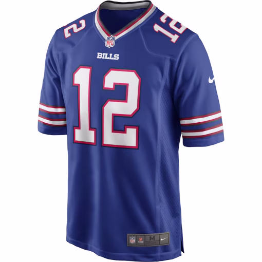Jim Kelly Buffalo Bills Nike Game Retired Player Jersey – Royal - Image 2