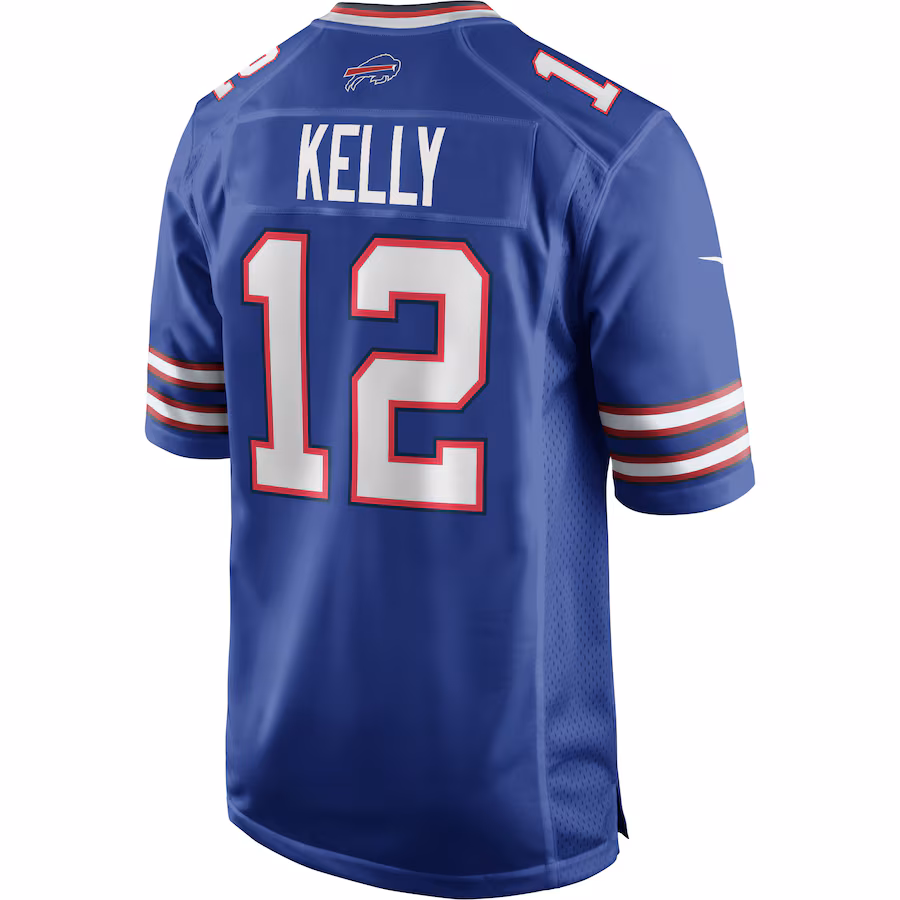 Jim Kelly Buffalo Bills Nike Game Retired Player Jersey – Royal - Image 3
