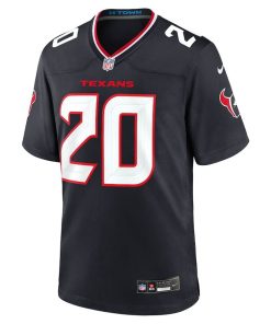 Alternative view of Jimmie Ward Houston Texans Nike Team Game Jersey – Navy