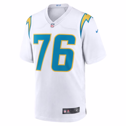 Joe Alt Los Angeles Chargers Nike Player Game Jersey – White - Image 2