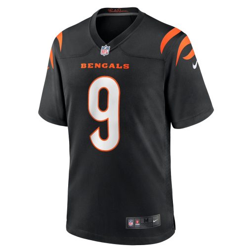 Joe Burrow Cincinnati Bengals Nike Player Game Jersey – Black - Image 2