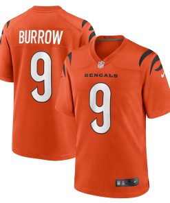 Joe Burrow Cincinnati Bengals Nike Game Jersey – Orange
