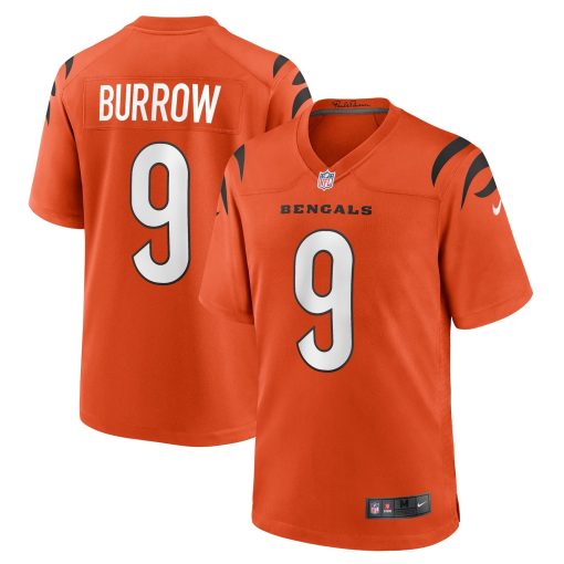 Joe Burrow Cincinnati Bengals Nike Game Jersey – Orange