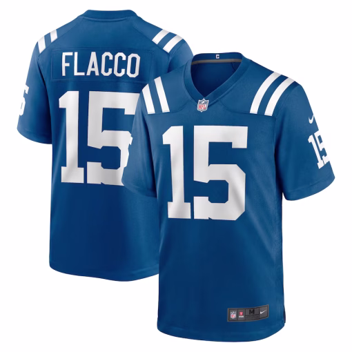 Joe Flacco Indianapolis Colts Nike Game Jersey – Royal
