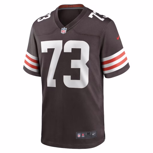 Joe Thomas Cleveland Browns Nike Retired Player Game Jersey – Brown - Image 2