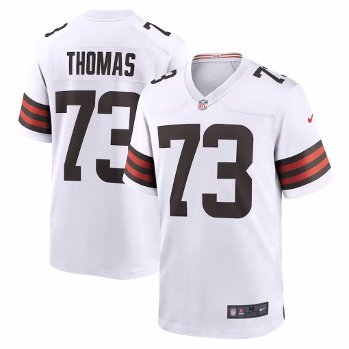 Joe Thomas Cleveland Browns Nike Retired Game Player Jersey – White