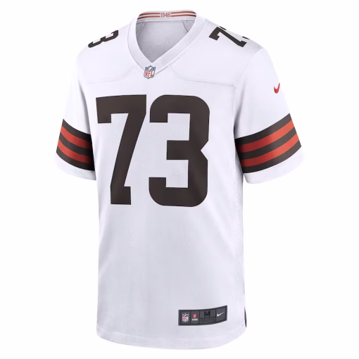 Joe Thomas Cleveland Browns Nike Retired Game Player Jersey – White - Image 2