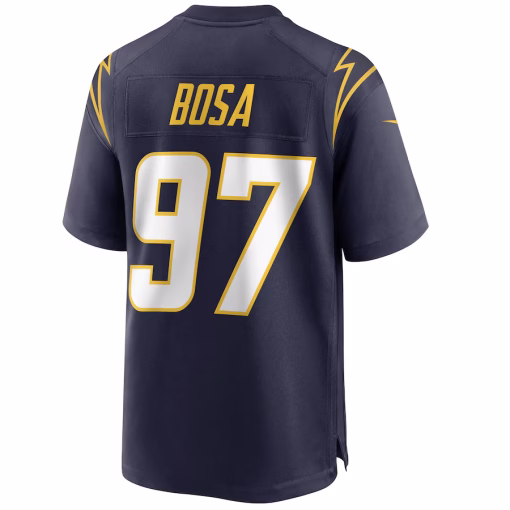 Joey Bosa Los Angeles Chargers Nike Alternate Game Jersey – Navy - Image 3