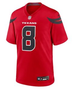 Alternative view of John Metchie III Houston Texans Nike Alternate Game Jersey – Red