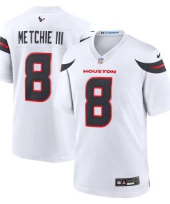 John Metchie III Houston Texans Nike Game Jersey – White