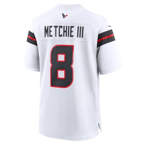 John Metchie III Houston Texans Nike Game Jersey – White - Image 3