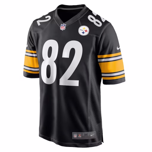 Men’s Pittsburgh Steelers John Stallworth Nike Black Retired Player Jersey - Image 2