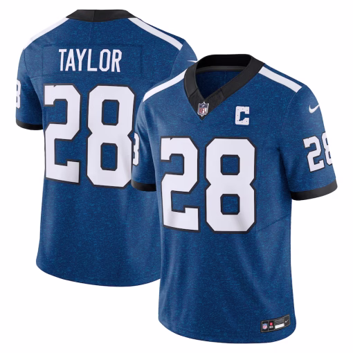 Jonathan Taylor Indianapolis Colts Nike Vapor F.U.S.E. Limited Jersey – Blue