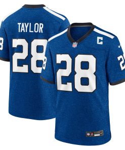Jonathan Taylor Indianapolis Colts Nike Indiana Nights Alternate Game Jersey – Royal