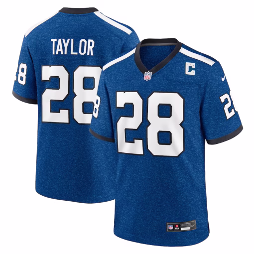 Jonathan Taylor Indianapolis Colts Nike Indiana Nights Alternate Game Jersey – Royal