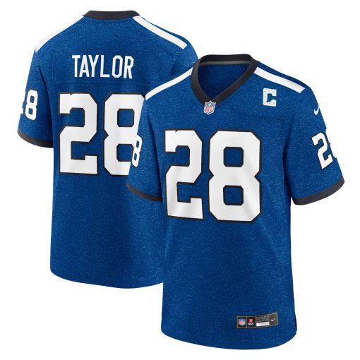 Jonathan Taylor Indianapolis Colts Nike Indiana Nights Alternate Game Jersey – Royal