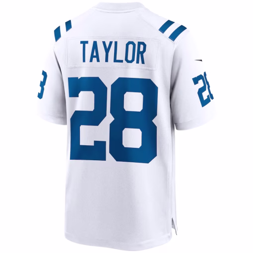 Jonathan Taylor Indianapolis Colts Nike Game Jersey – White - Image 3