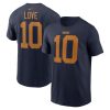 Jordan Love Green Bay Packers Nike The 1923 Classic Name & Number T-Shirt – Navy