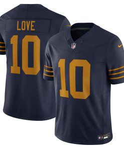 Jordan Love Green Bay Packers Nike The 1923 Classic Vapor F.U.S.E. Limited Jersey – Navy
