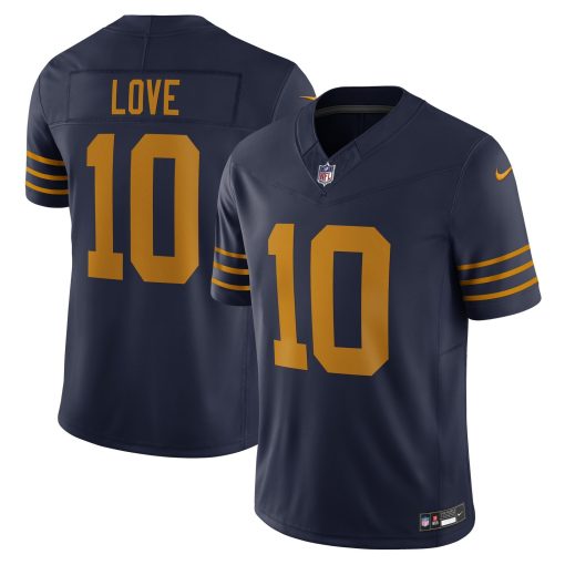 Jordan Love Green Bay Packers Nike The 1923 Classic Vapor F.U.S.E. Limited Jersey – Navy