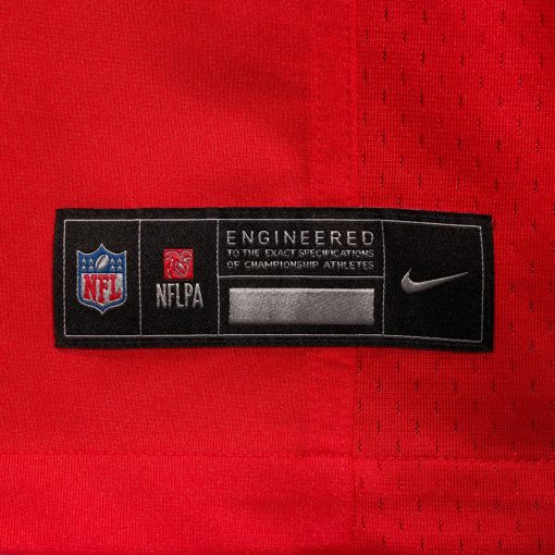 Josh Allen Buffalo Bills Nike Alternate Game Player Jersey – Red - Image 6
