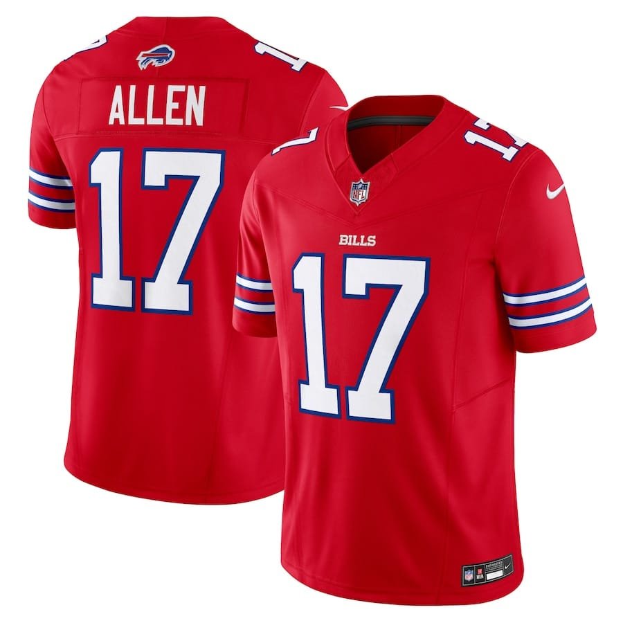 Josh Allen Buffalo Bills Nike Vapor F.U.S.E. Limited Jersey – Red