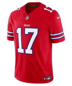 Alternative view of Josh Allen Buffalo Bills Nike Vapor F.U.S.E. Limited Jersey – Red