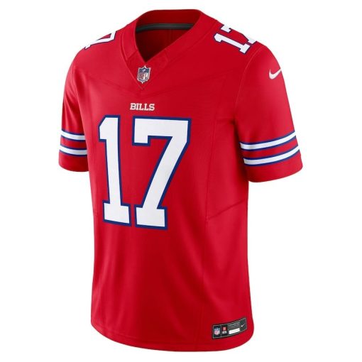 Josh Allen Buffalo Bills Nike Vapor F.U.S.E. Limited Jersey – Red - Image 2