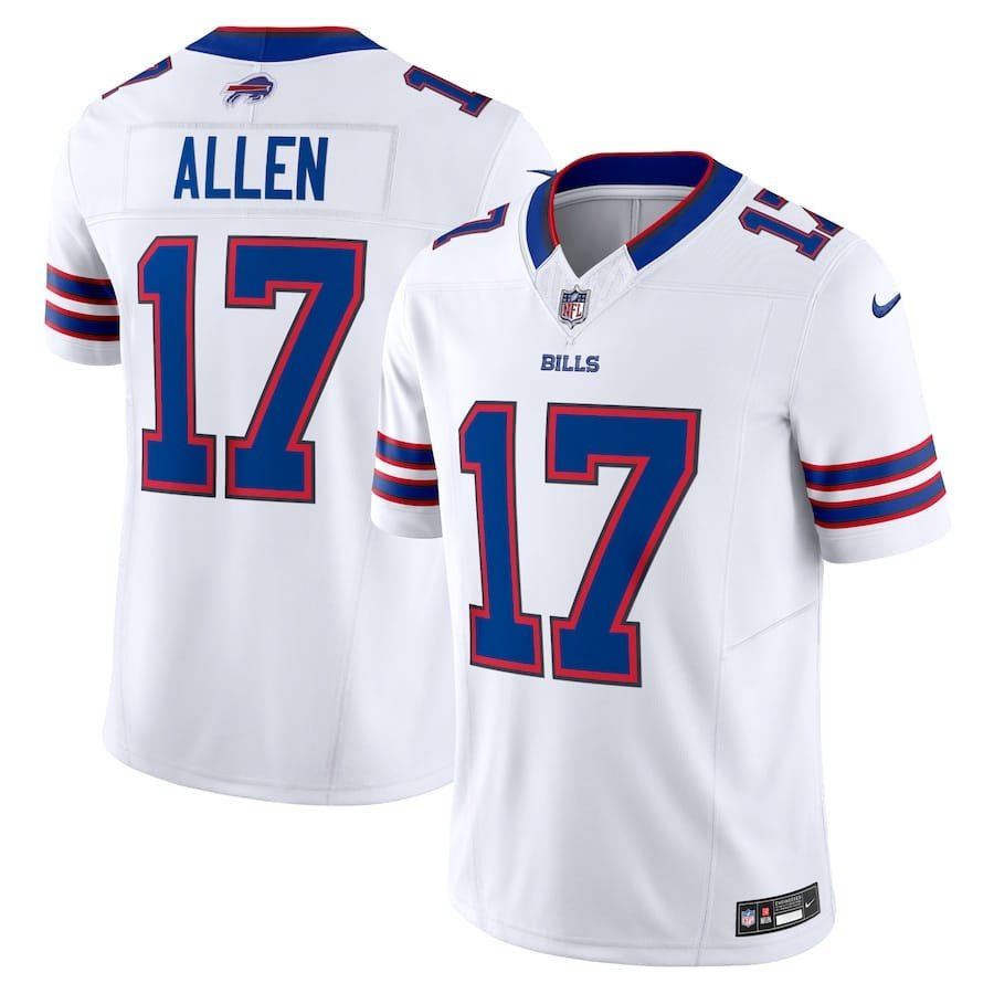 Josh Allen Buffalo Bills Nike Vapor F.U.S.E. Limited Jersey – White