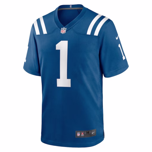Josh Downs Indianapolis Colts Nike Team Game Jersey – Royal - Image 3