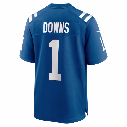Josh Downs Indianapolis Colts Nike Team Game Jersey – Royal - Image 2
