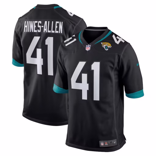 Josh Hines-Allen Jacksonville Jaguars Nike Alternate Player Game Jersey – Black