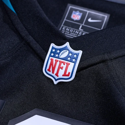 Josh Hines-Allen Jacksonville Jaguars Nike Alternate Player Game Jersey – Black - Image 4