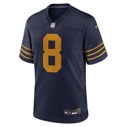 Josh Jacobs Green Bay Packers Nike The 1923 Classic Game Jersey – Navy - Image 2