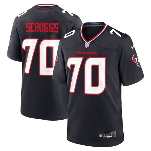 Juice Scruggs Houston Texans Nike Team Game Jersey – Navy