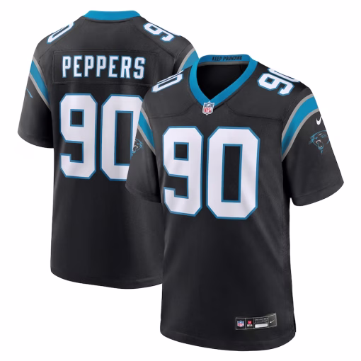 Julius Peppers Carolina Panthers Nike Retired Player Game Jersey – Black