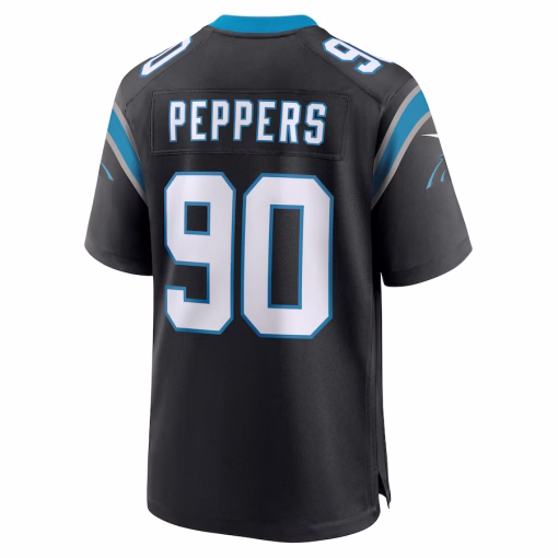 Julius Peppers Carolina Panthers Nike Retired Player Game Jersey – Black - Image 3